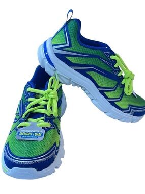 Skechers Nitrate Thermoblast Sneaker Boys Wide Fit New Memory Foam Gel